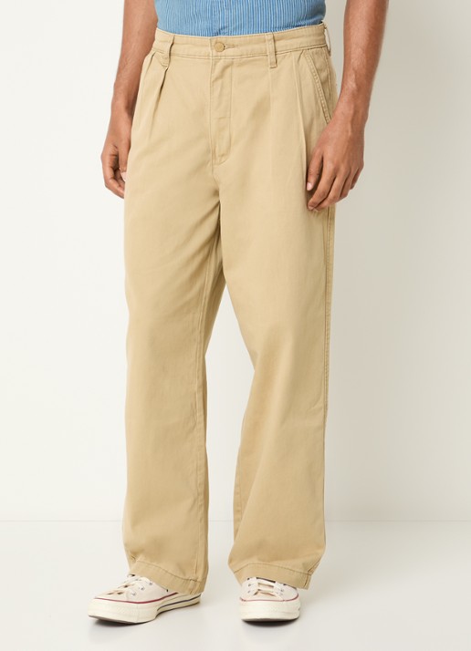 Levi's Straight fit chino met steekzakken - detail 2 camel