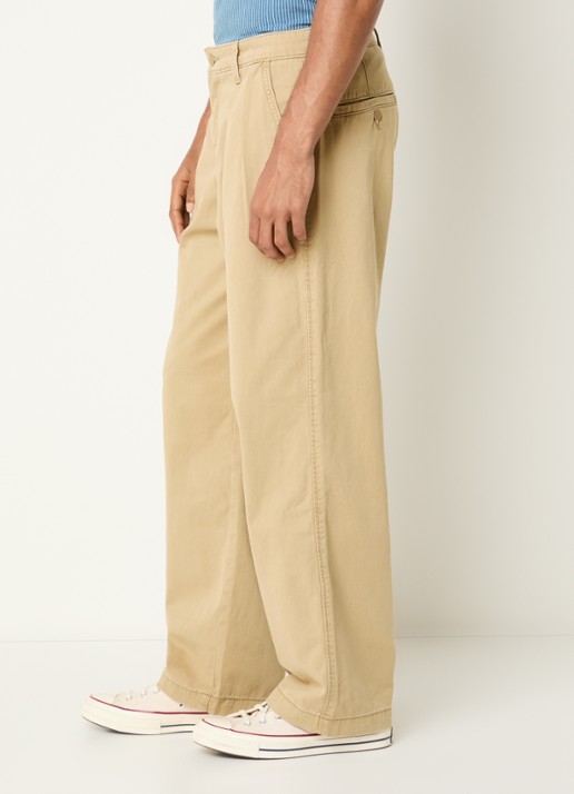 Levi's Straight fit chino met steekzakken - detail 3 camel