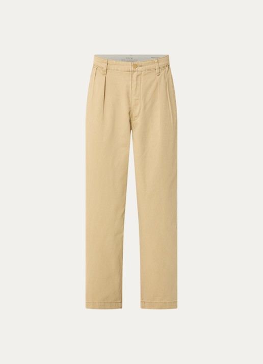 Levi's Straight fit chino met steekzakken - voorkant 4 camel