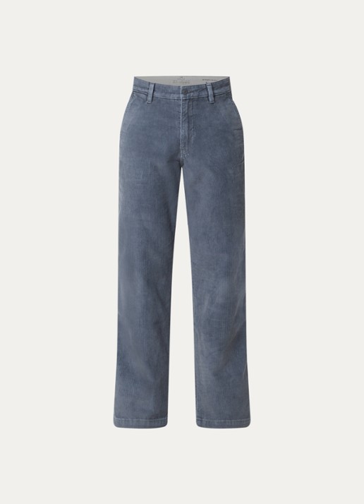 Levi's Straight fit jeans met gekleurde wassing en structuur