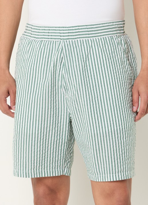 Levi's Straight fit korte broek met streepprint