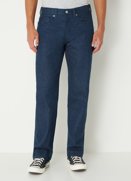 Levi's Straight leg jeans met donkere wassing en steekzakken