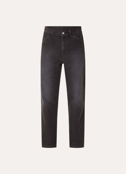 Levi's Straight leg jeans met gekleurde wassing - voorkant zwart