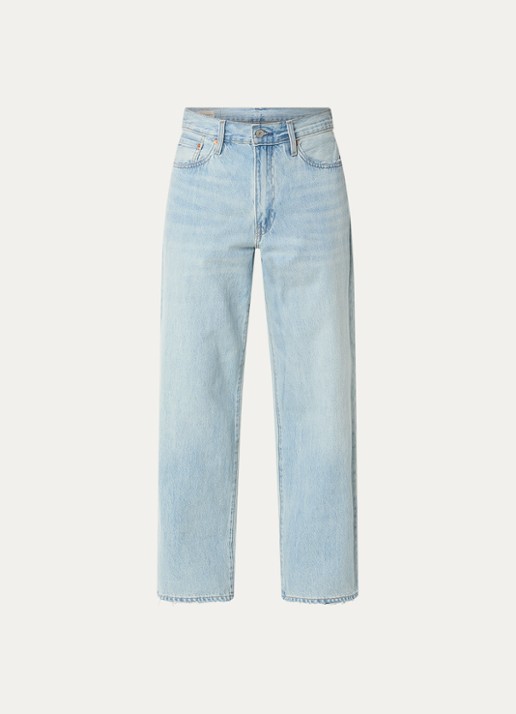 Levi's Straight leg jeans met steekzakken - voorkant 2 indigo