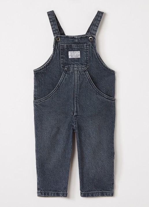 Levi's Straight leg tuinbroek van denim