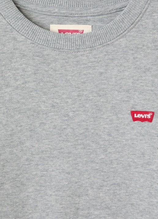 Levi's Sweater met gemêleerd dessin - detail 3 grijs