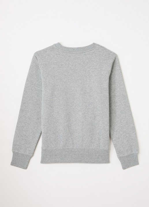 Levi's Sweater met gemêleerd dessin - voorkant 2 grijs