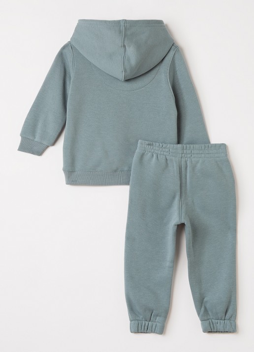 Levi's Sweater met joggingbroek - voorkant 2 zeegroen