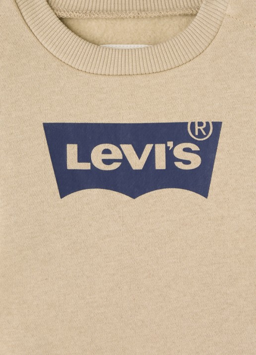Levi's Sweater met logo - detail 3 beige