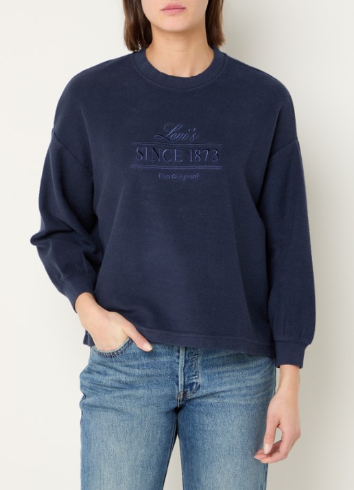 Levi's Sweater met logoborduring