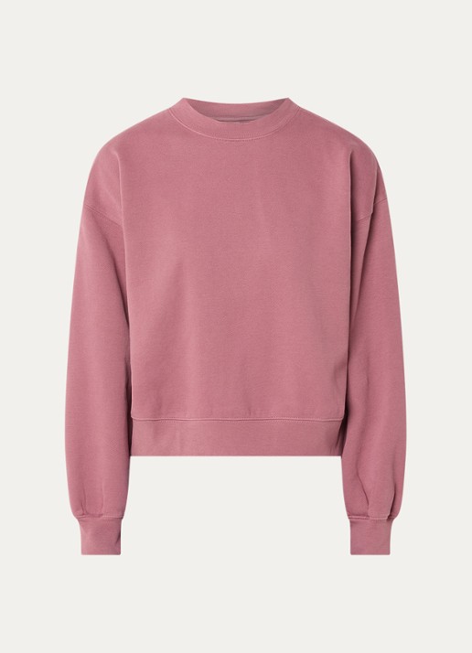Levi's Sweater met ronde hals - voorkant steenrood