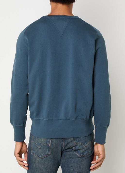 Levi's Sweater met ronde hals - achterkant 2 staalblauw