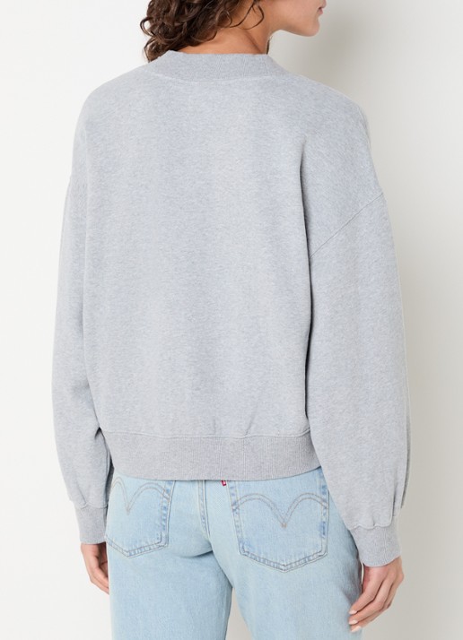 Levi's Sweater met V-hals - achterkant 3 grijsmele
