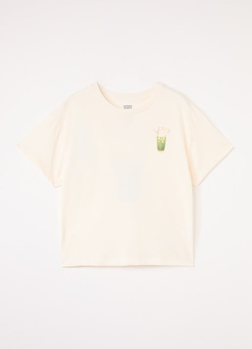 Levi's T-shirt met front- en backprint