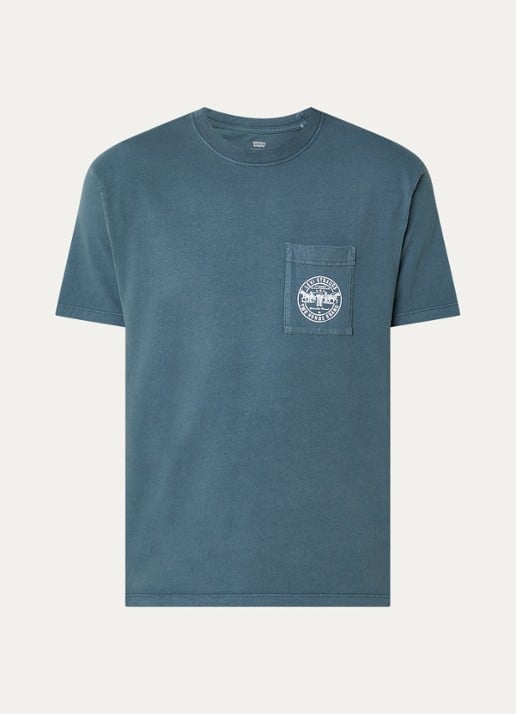 Levi's T-shirt met front- en backprint