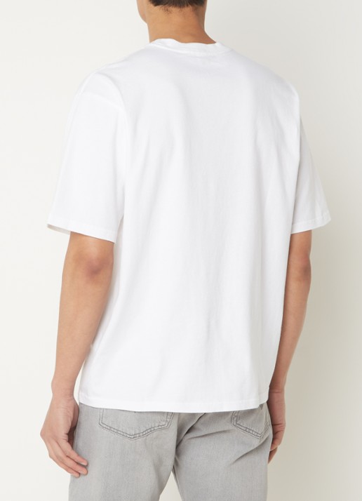 Levi's T-shirt met logo - achterkant 3 wit