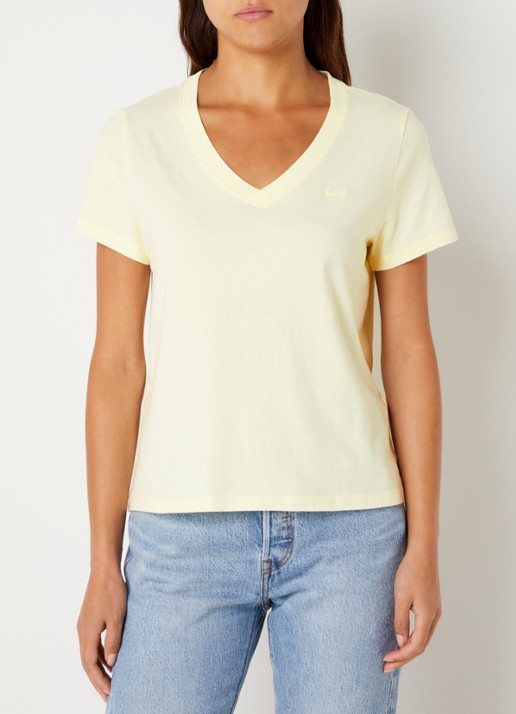 Levi's T-shirt met logoborduring