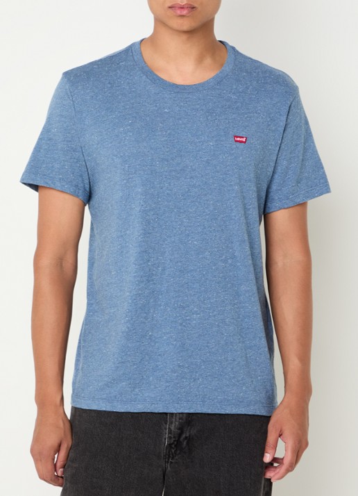 Levi's T-shirt met logoborduring