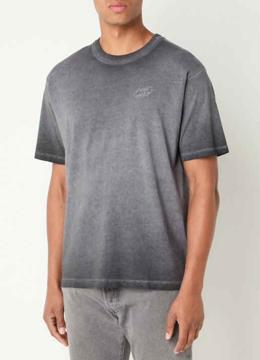Levi's T-shirt met logoborduring
