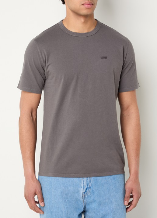 Levi's T-shirt met logoborduring