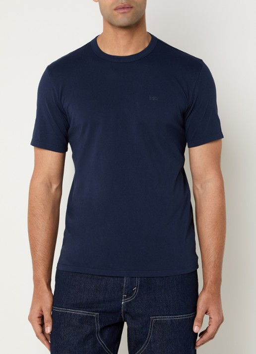 Levi's T-shirt met logoborduring