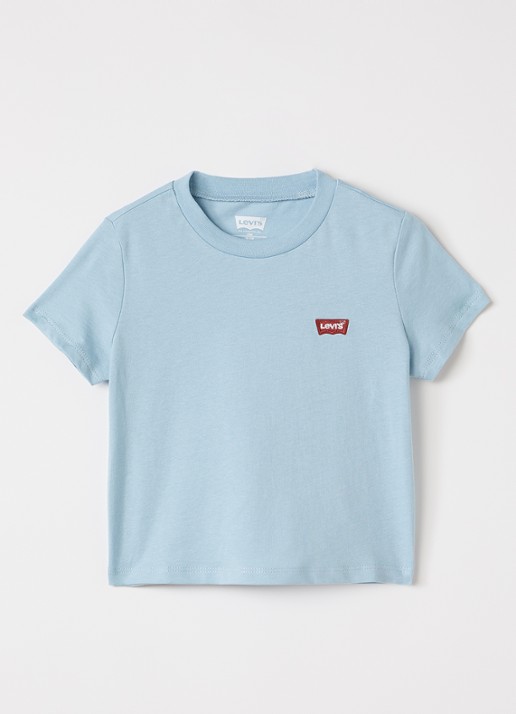 Levi's T-shirt met logoborduring
