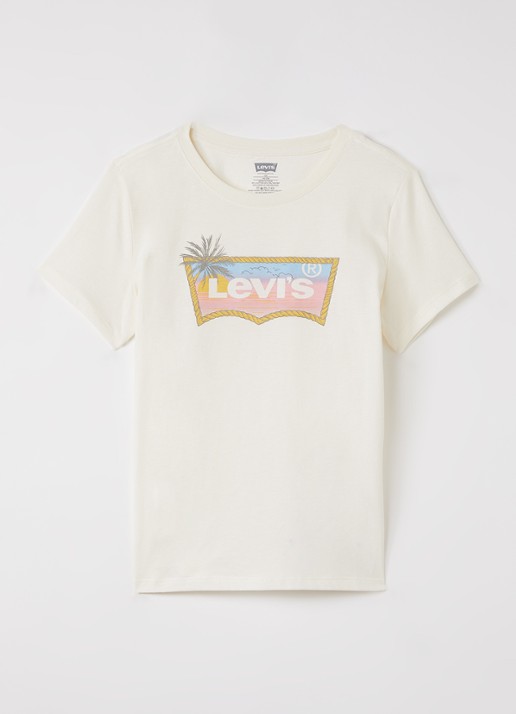 Levi's T-shirt met logoprint