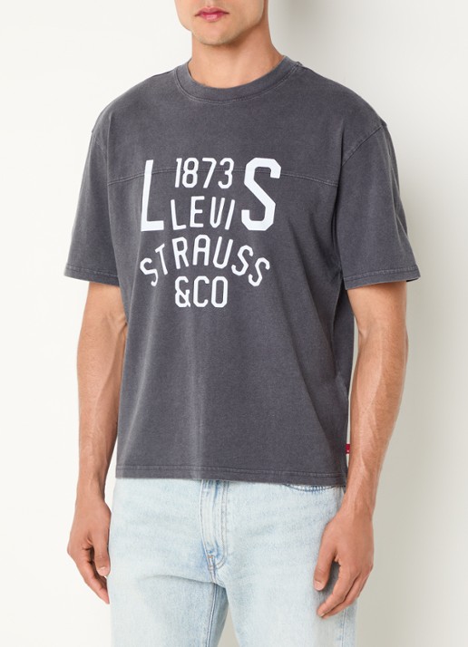 Levi's T-shirt met logoprint