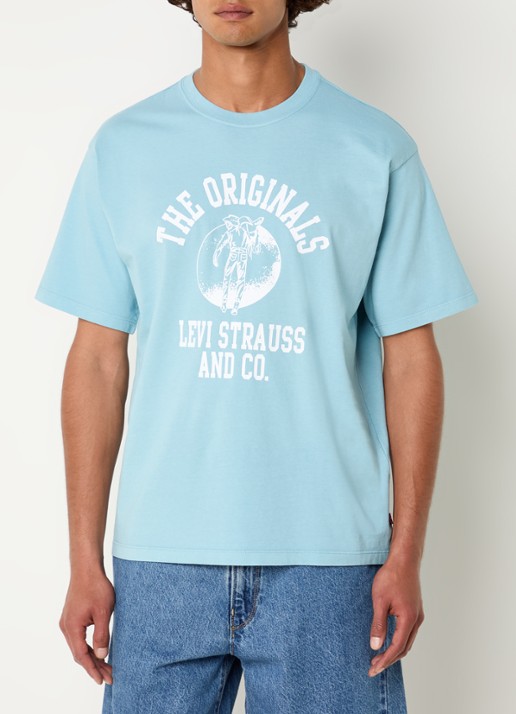 Levi's T-shirt met logoprint