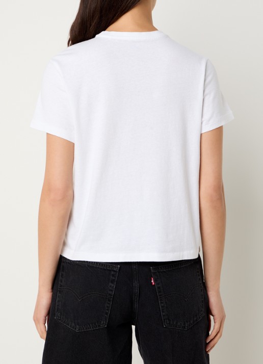 Levi's T-shirt met print - achterkant 4 wit