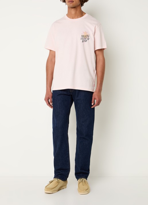 Levi's T-shirt met print  - voorkant 3 lichtroze
