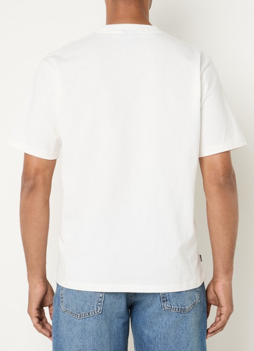 Levi's T-shirt met ronde hals - achterkant 3 gebroken wit
