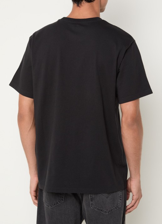Levi's T-shirt met ronde hals - achterkant zwart