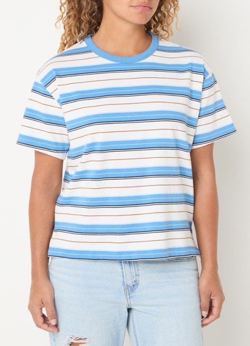 Levi's T-shirt met streepprint