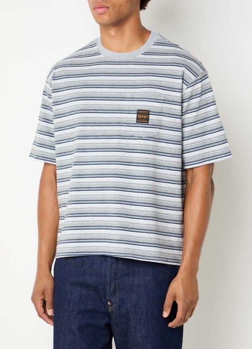 Levi's T-shirt met streepprint