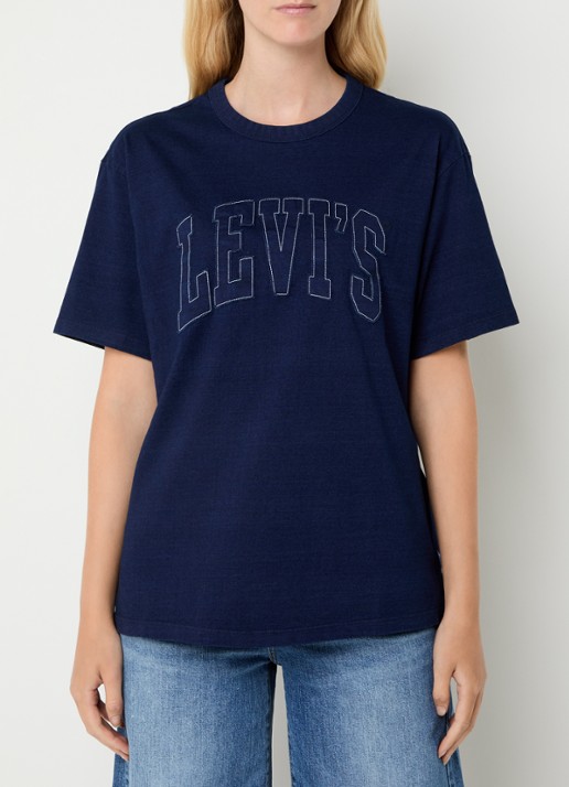 Levi's Tabor T-shirt met logoborduring