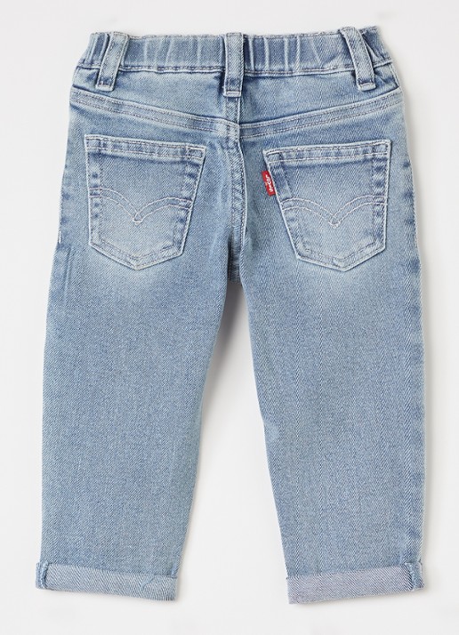 Levi's Tapered jeans met medium wassing - voorkant 2 indigo