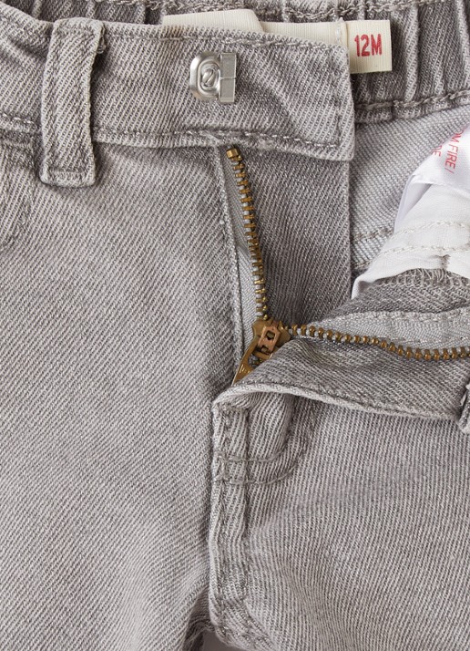 Levi's Tapered jeans met steekzakken - detail 3 grijs