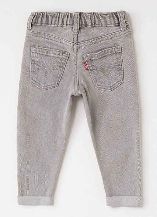 Levi's Tapered jeans met steekzakken - voorkant 2 grijs