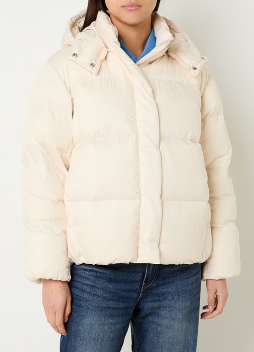 Levi's Tate puffer jack met afneembare capuchon en donsvulling