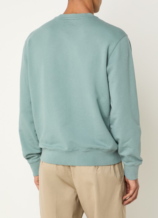 Levi's The Original sweater met logoborduring - achterkant 2 blauwgrijs