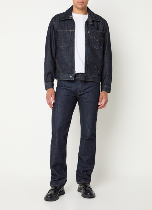 Levi's Twist spijkerjas met borst- en steekzakken - voorkant 3 indigo