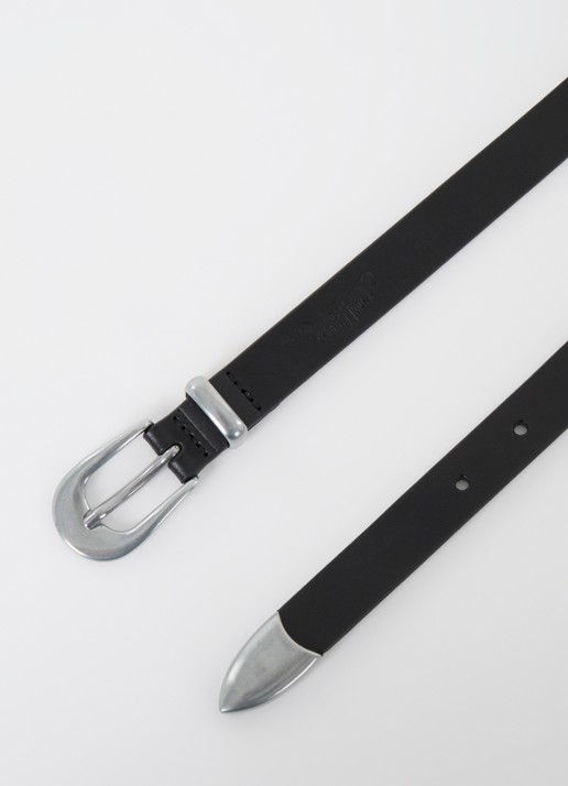 Levi's Valerie riem van leer - detail zwart