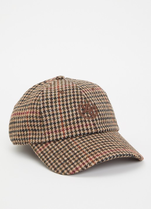 Levi's Varsity Baseball pet met pied-de-poule dessin en logoborduring