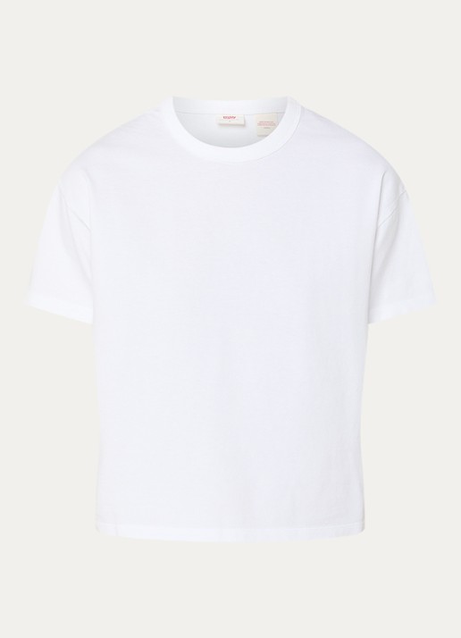 Levi's Vintage T-shirt met ronde hals - voorkant wit