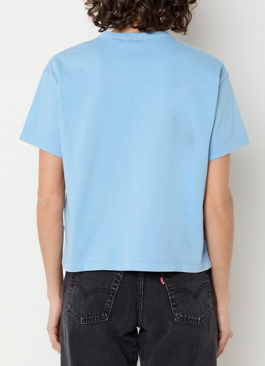 Levi's Vintage T-shirt met ronde hals - achterkant 3 lichtblauw