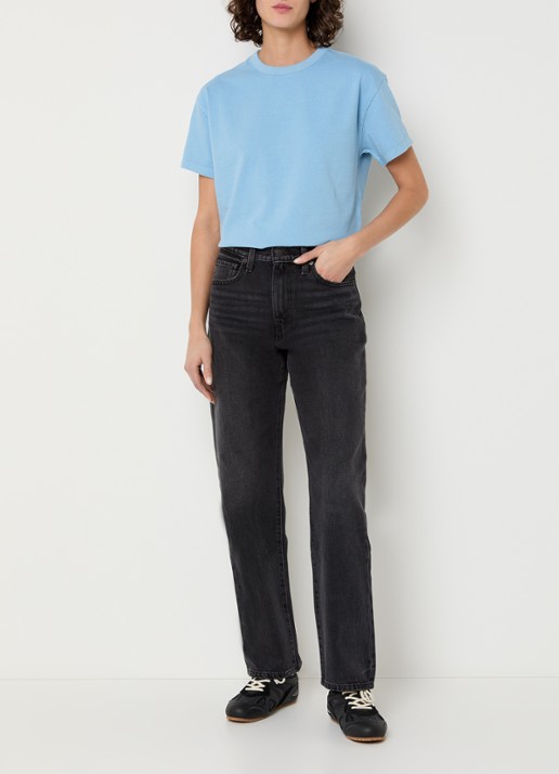 Levi's Vintage T-shirt met ronde hals - voorkant 2 lichtblauw