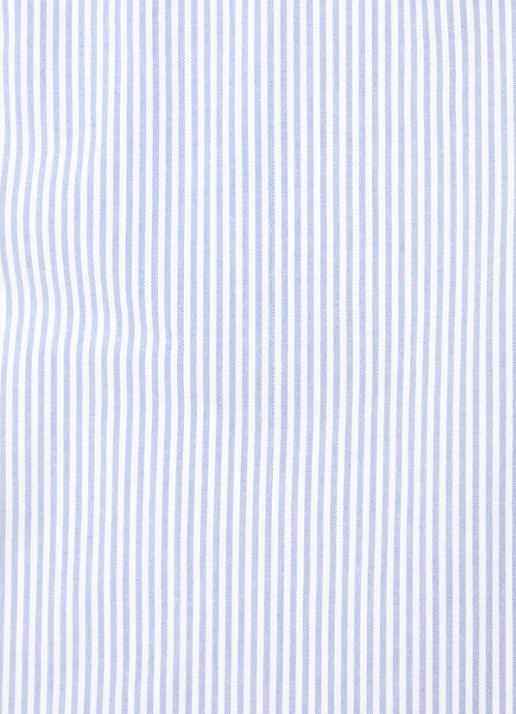 Levi's Waylon overhemd met streepprint - detail 5 lichtblauw