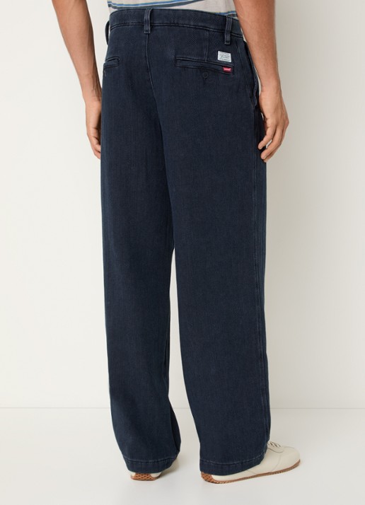 Levi's Wide fit chino met steekzakken - achterkant 3 indigo