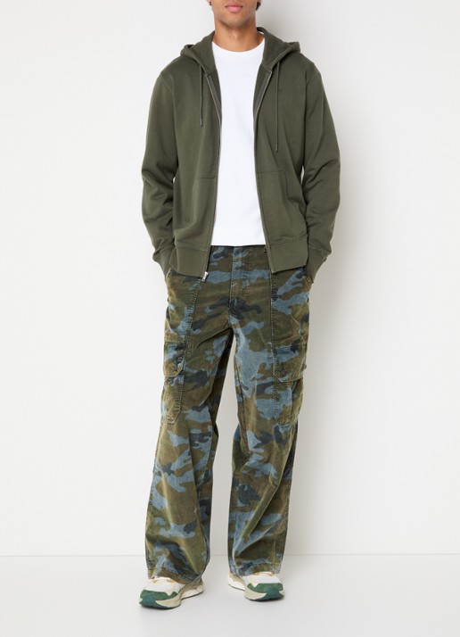 Levi's Wide fit jeans met gekleurde wassing - voorkant 5 mosgroen
